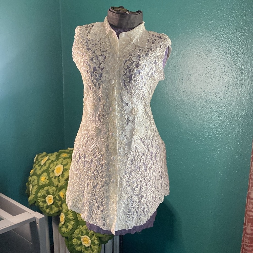 Beautiful lace top dress up or down